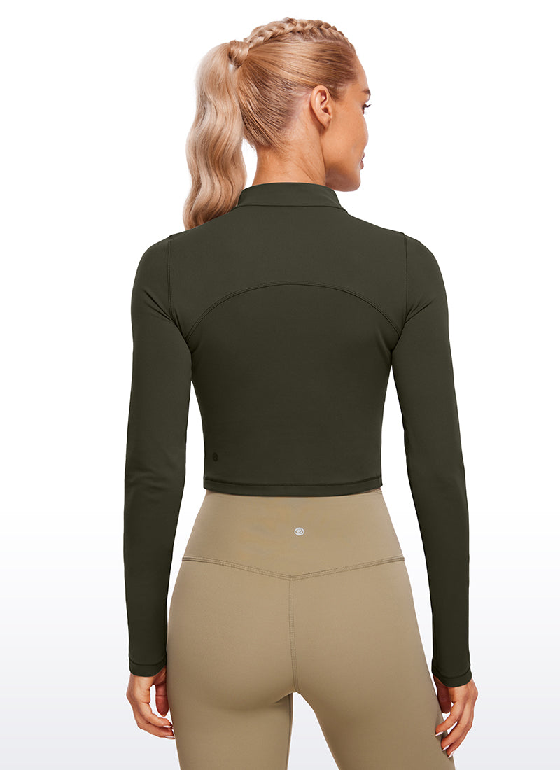 Butterluxe Mock Turtleneck Long Sleeve