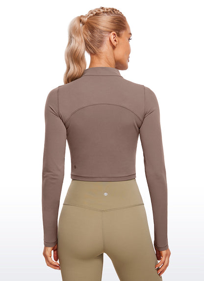 Butterluxe Mock Turtleneck Long Sleeve