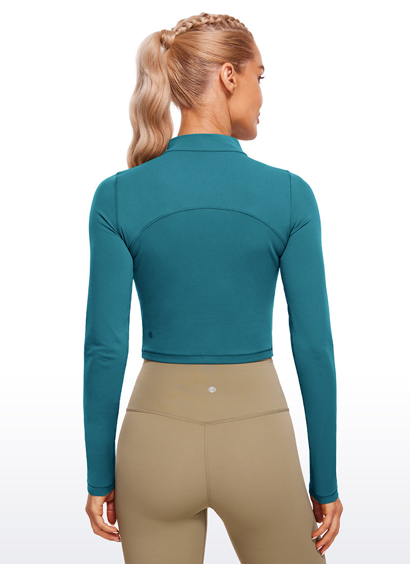 Butterluxe Mock Turtleneck Long Sleeve