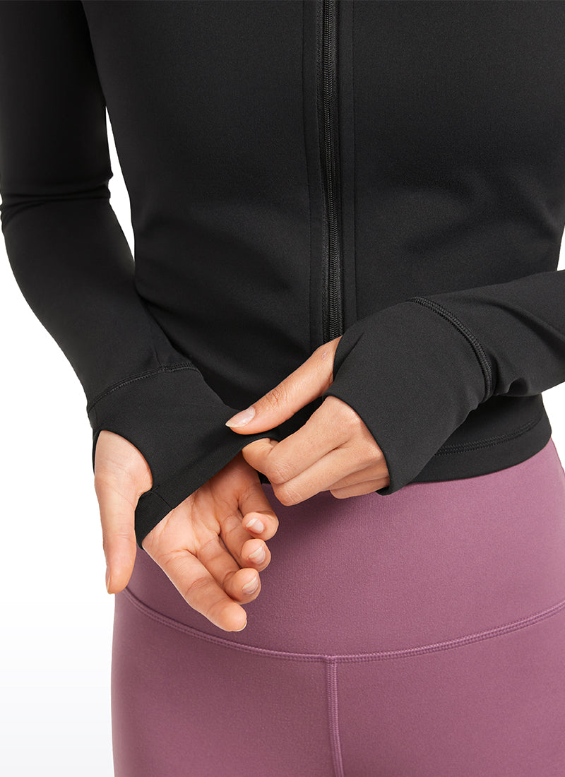 Butterluxe ThumbHole Cropped Jacket