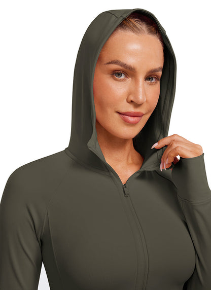 Butterluxe Waist Length Thumbhole Jacket