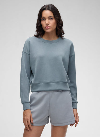 SoftAura Pullover Crewneck Sweatshirt