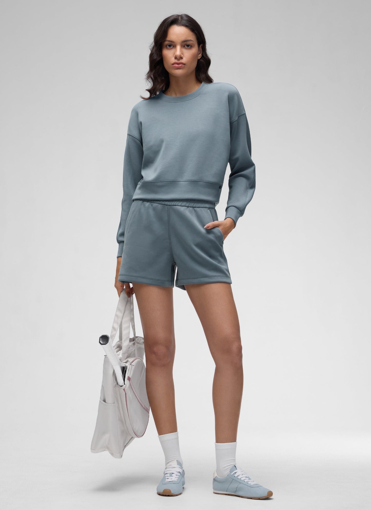 SoftAura Pullover Crewneck Sweatshirt