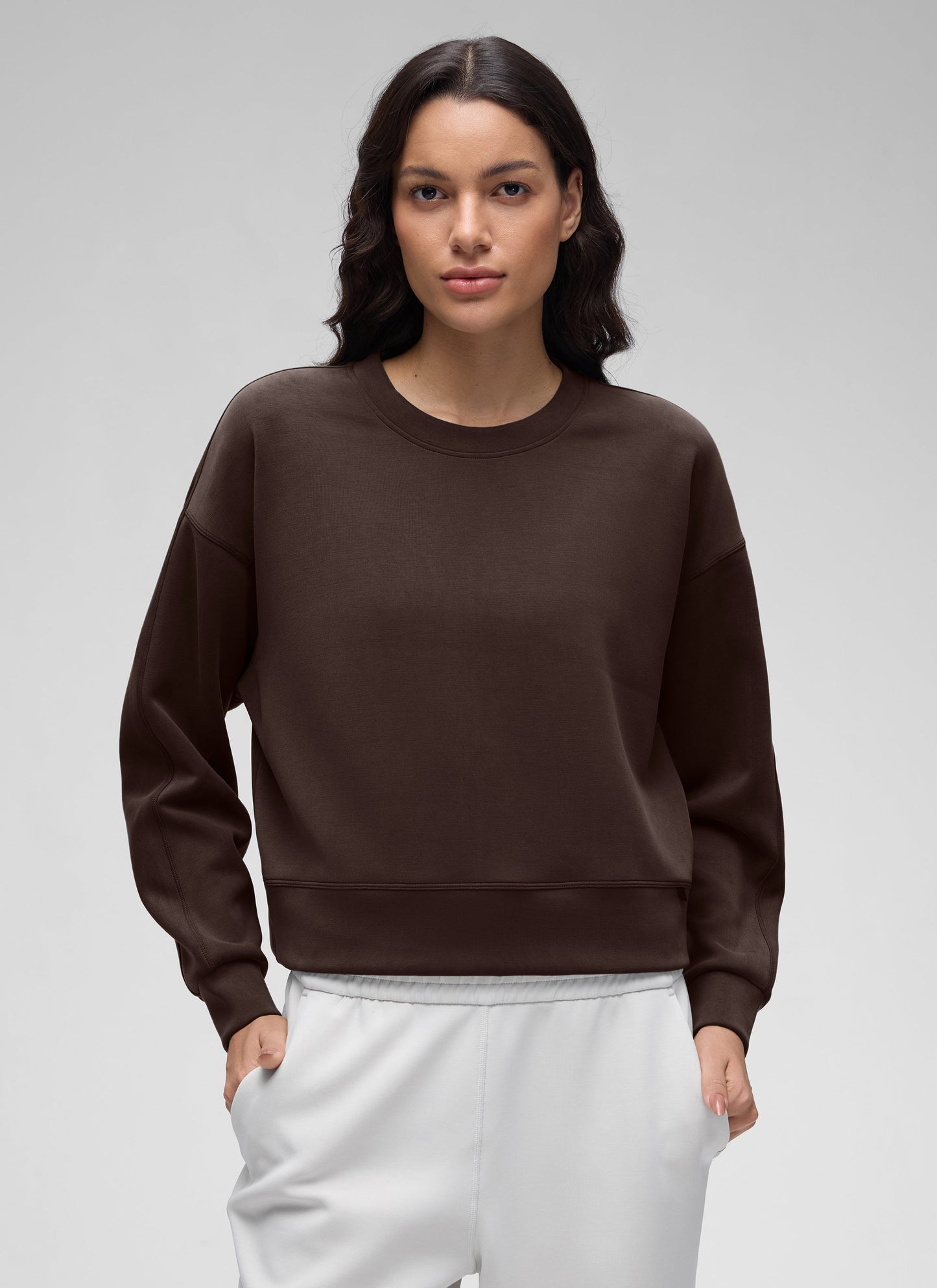 SoftAura Pullover Crewneck Sweatshirt