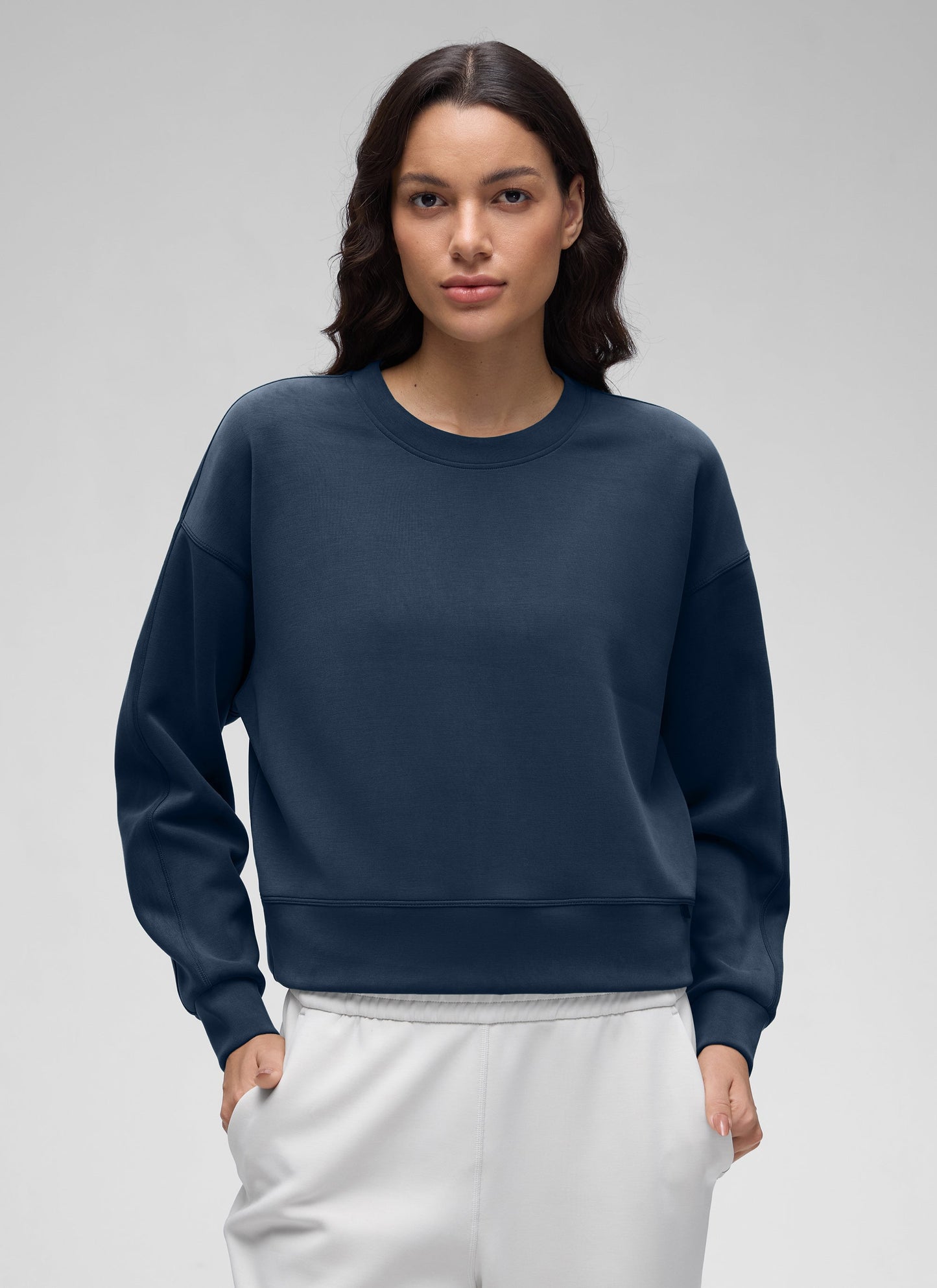 SoftAura Pullover Crewneck Sweatshirt