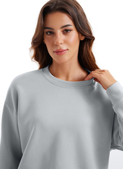 SoftAura Pullover Crewneck Sweatshirt