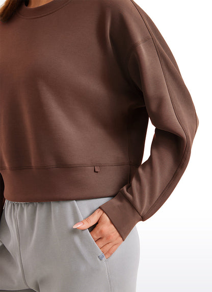 SoftAura Pullover Crewneck Sweatshirt