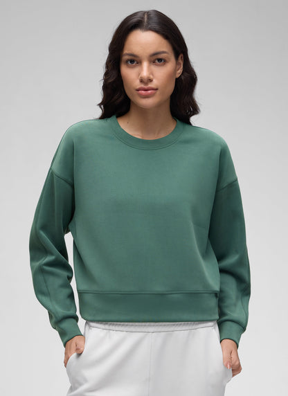 SoftAura Pullover Crewneck Sweatshirt