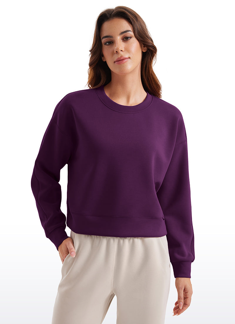 SoftAura Pullover Crewneck Sweatshirt