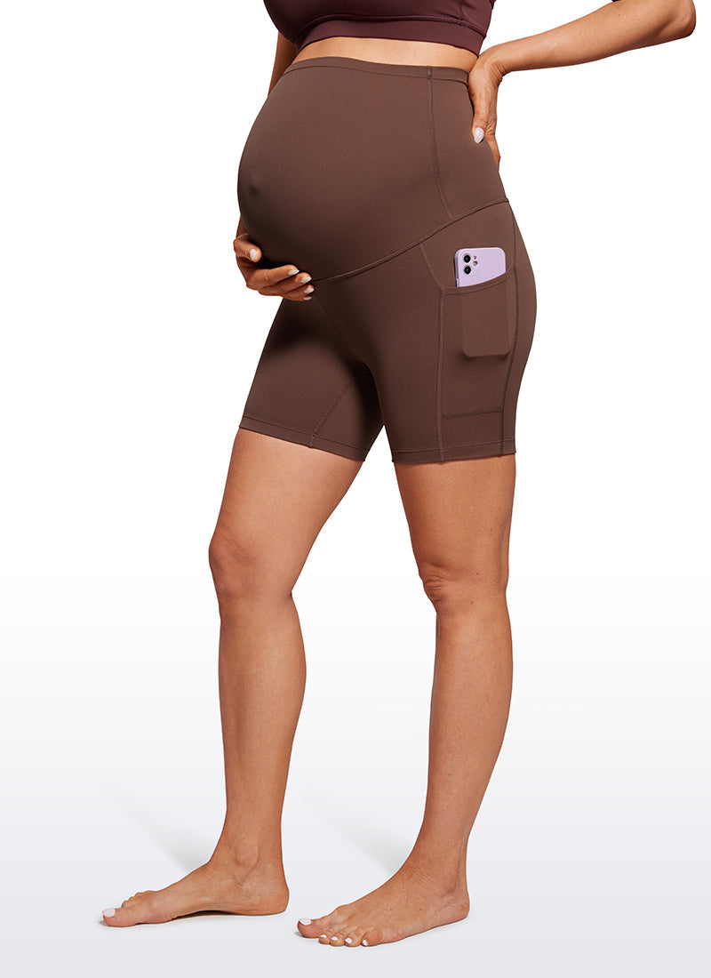 Butterluxe Maternity Pocket Short 5''