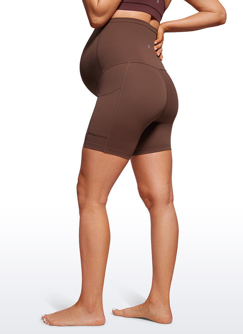 Butterluxe Maternity Pocket Short 5''