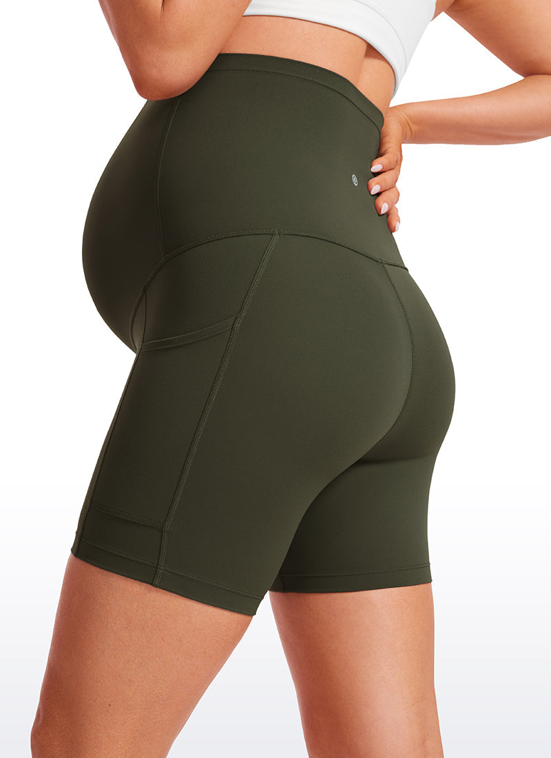 Butterluxe Maternity Pocket Short 5''