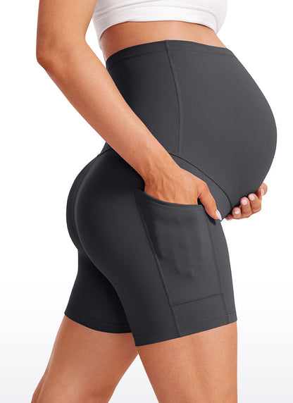 Butterluxe Maternity Pocket Short 5''