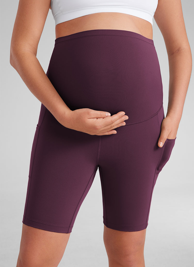 Butterluxe Maternity Pocket Short 8''