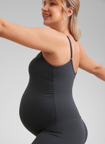 Butterluxe Maternity Short Romper 4''