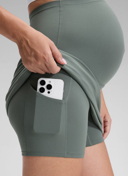 Butterluxe Maternity A Line Skirt 14.5''