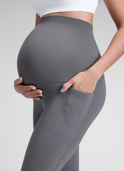 Butterluxe Maternity Soft Pocket Legging 25"