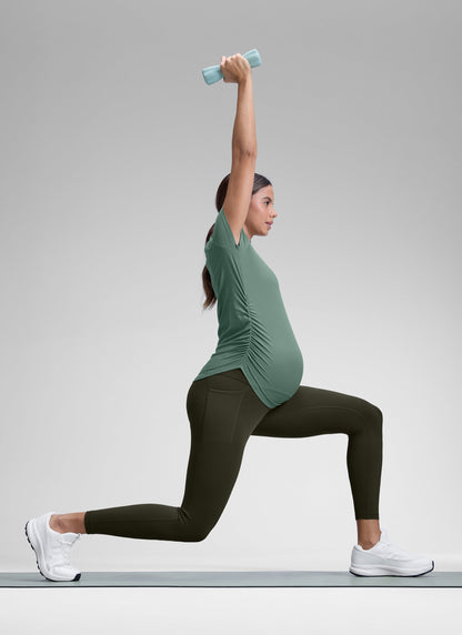 Butterluxe Maternity Soft Pocket Legging 25"