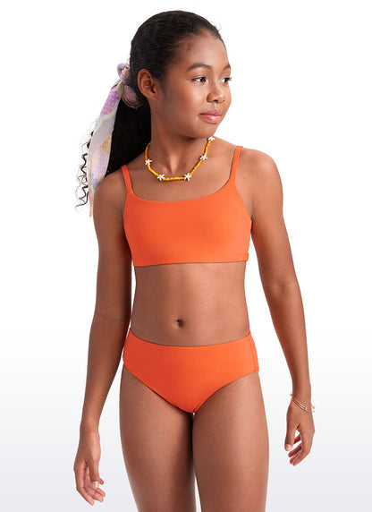 Girls Swimsuit 2 Piece Bikini Set