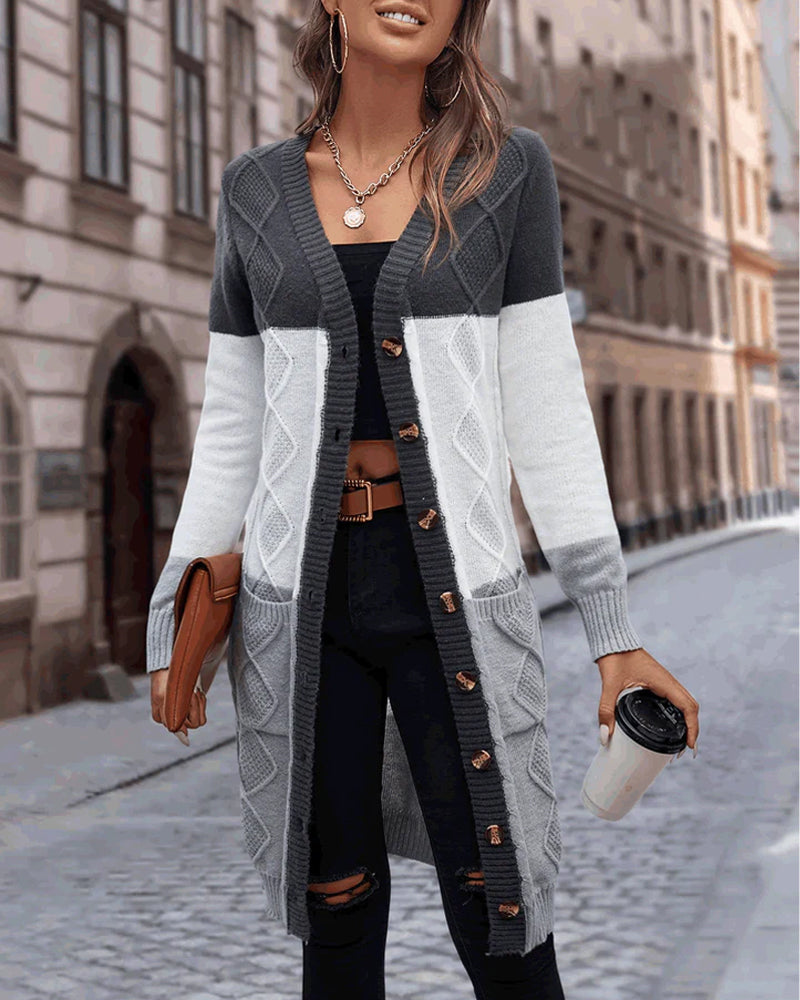Casual Log Cardigan