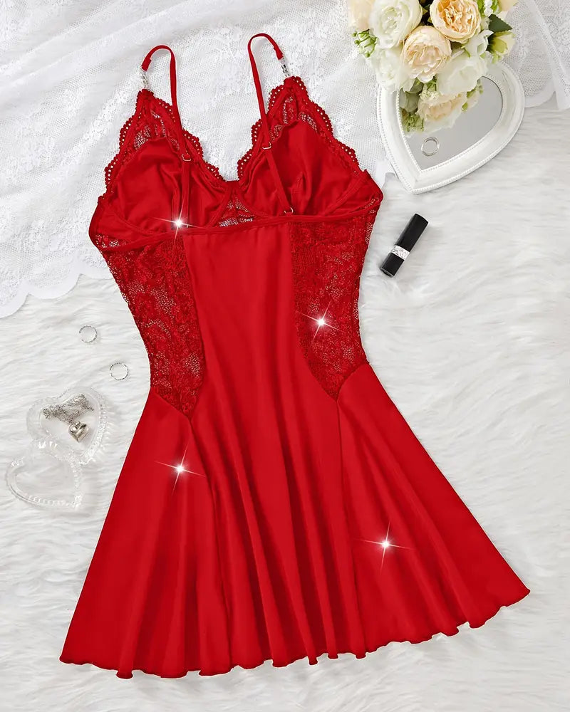 Sexy Suspender Nightdress