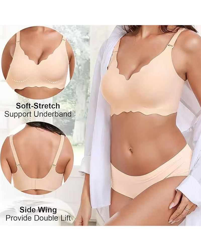 Plus Size Wave Comfort Bra