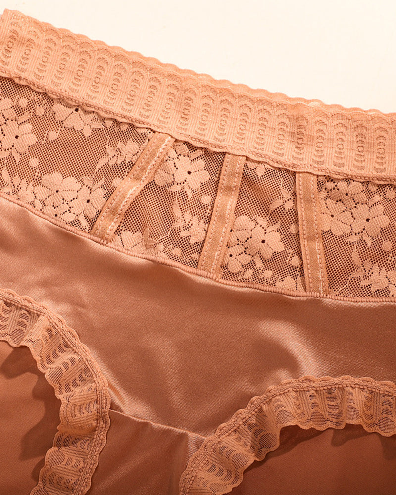 High Waist Lace Women's Panties