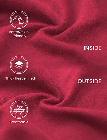 Fleece Lined High Rise Sweatpant 28''