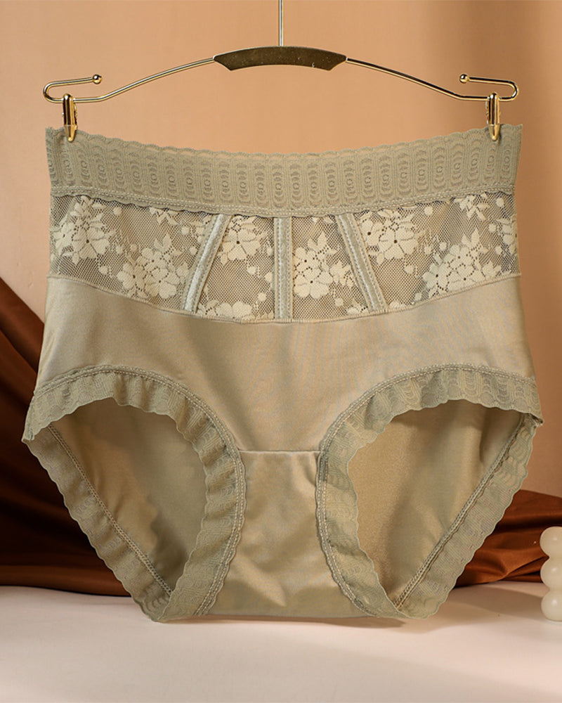High Waist Lace Women's Panties
